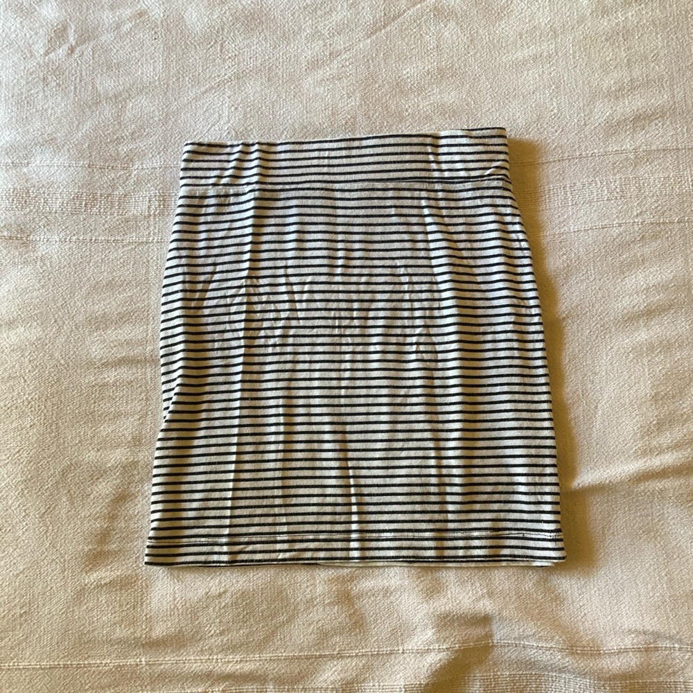 Striped Mini Skirt